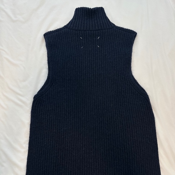 Maison Margiela Mohair Blend Sweater Vest - Picture 1 of 5